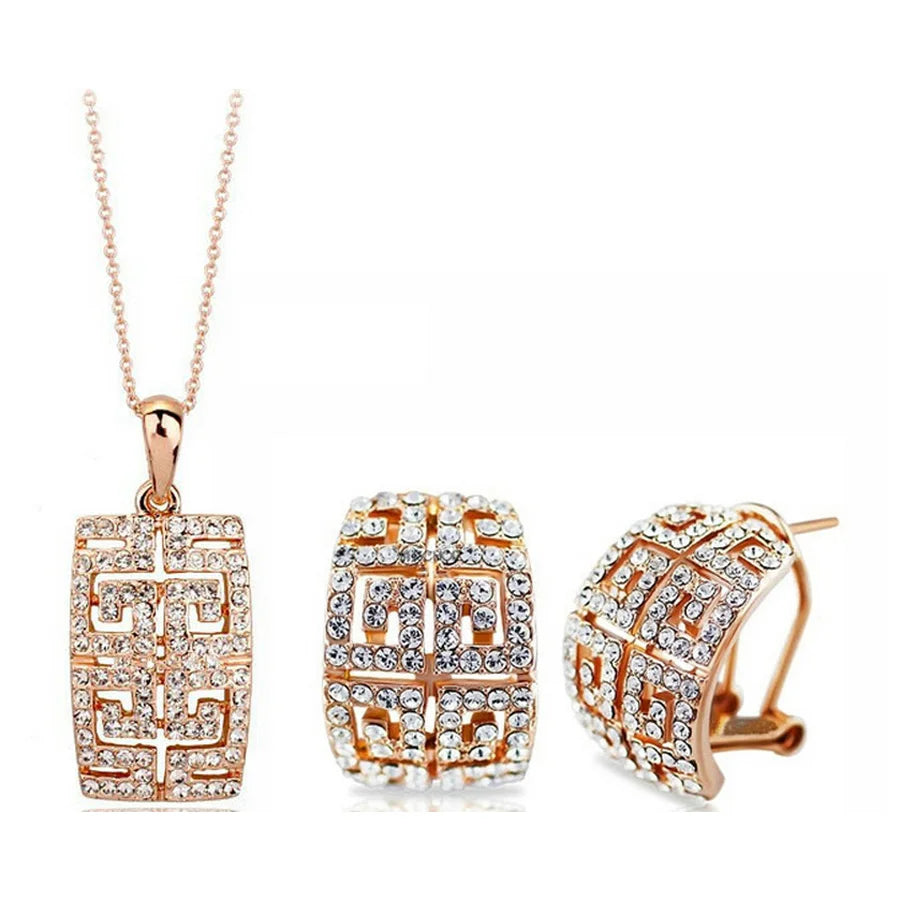 Crystal Jewelry Set