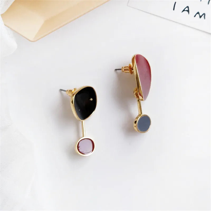 Colorful Irregular Earrings