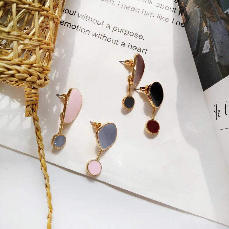 Colorful Irregular Earrings