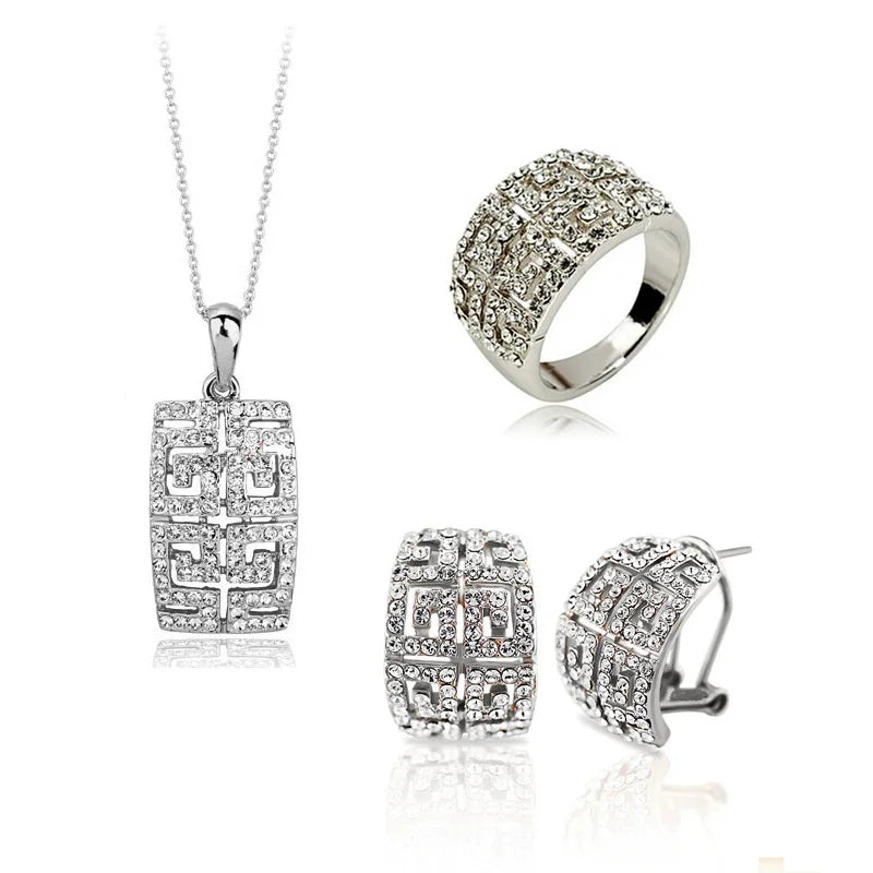 Crystal Jewelry Set