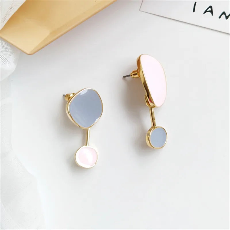 Colorful Irregular Earrings