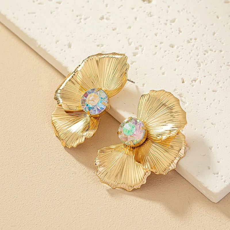 Symmetrical Flower earings