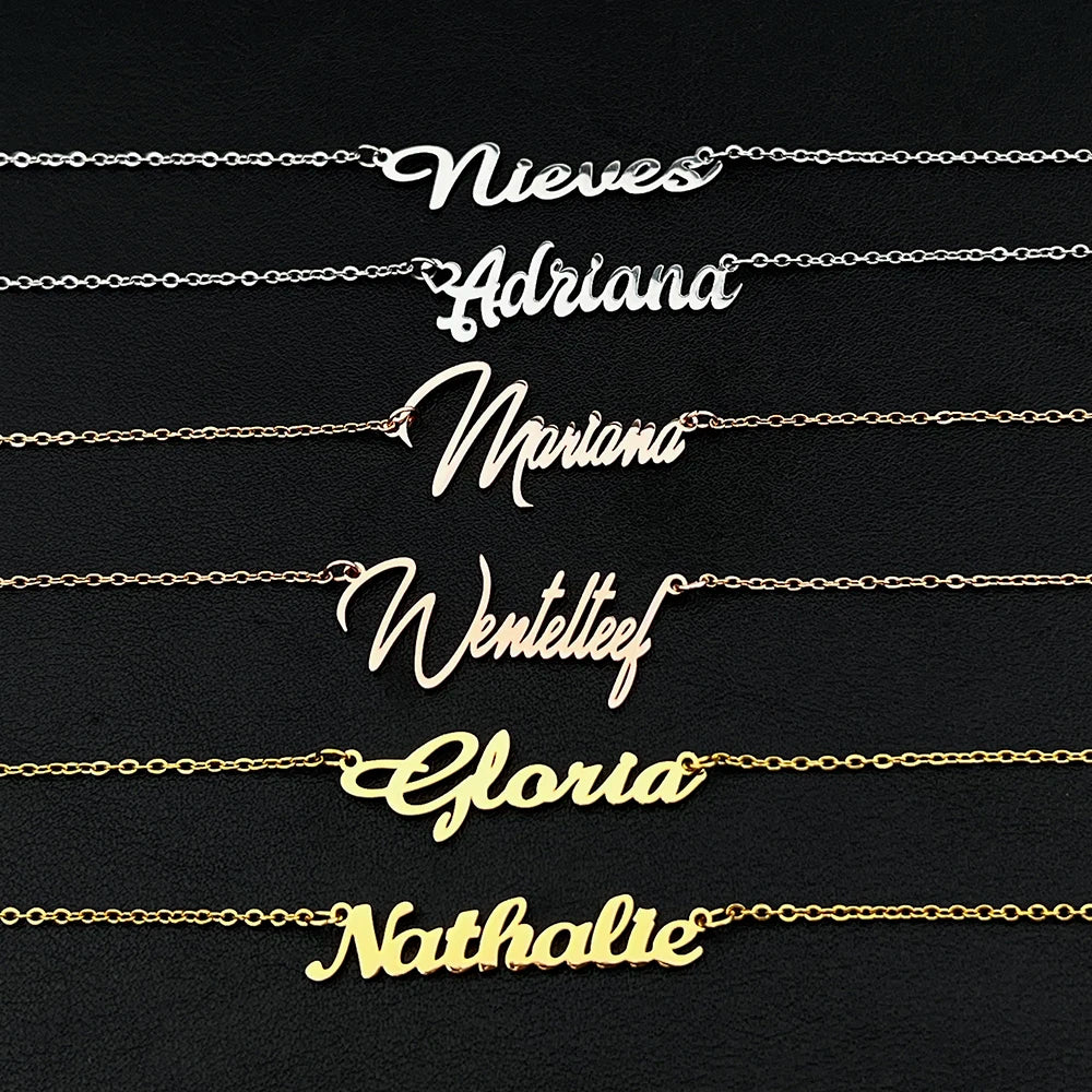 Customized Name Pendant