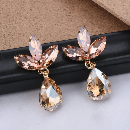 Crystal gemstone Earrings