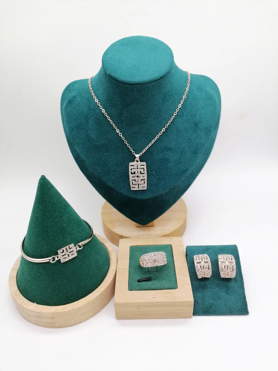 Crystal Jewelry Set