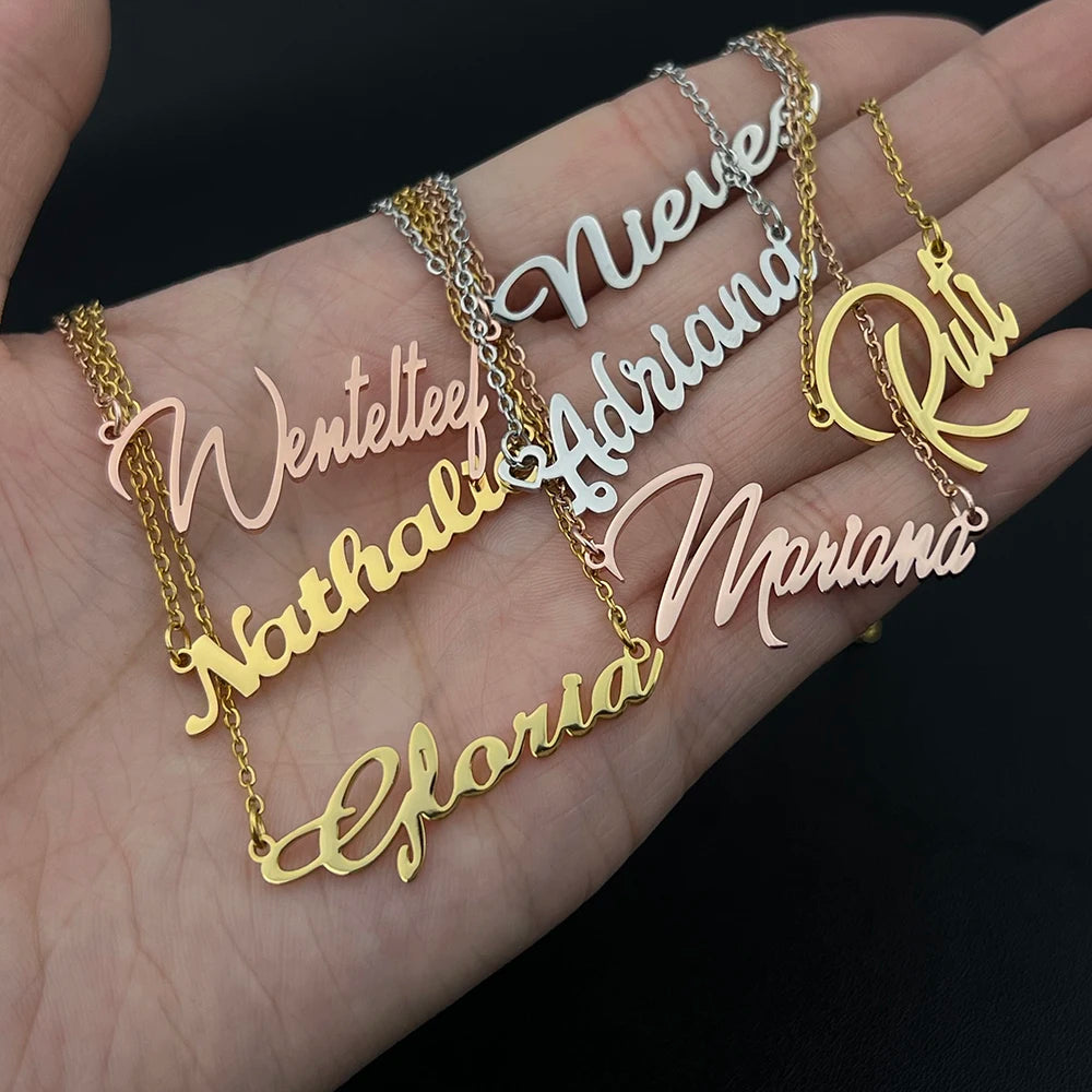 Customized Name Pendant