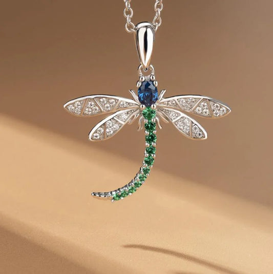 Dragonfly Pendant Necklace