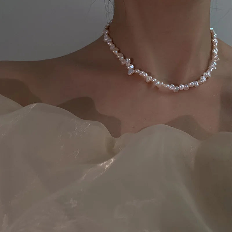 Dainty Pearl Necklace