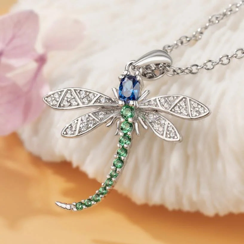 Dragonfly Pendant Necklace