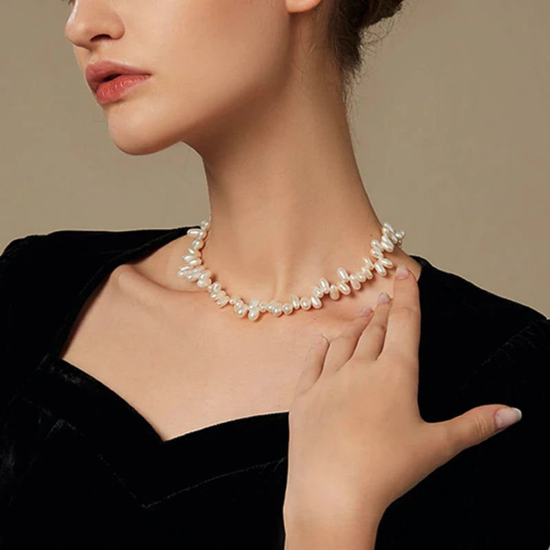 Dainty Pearl Necklace