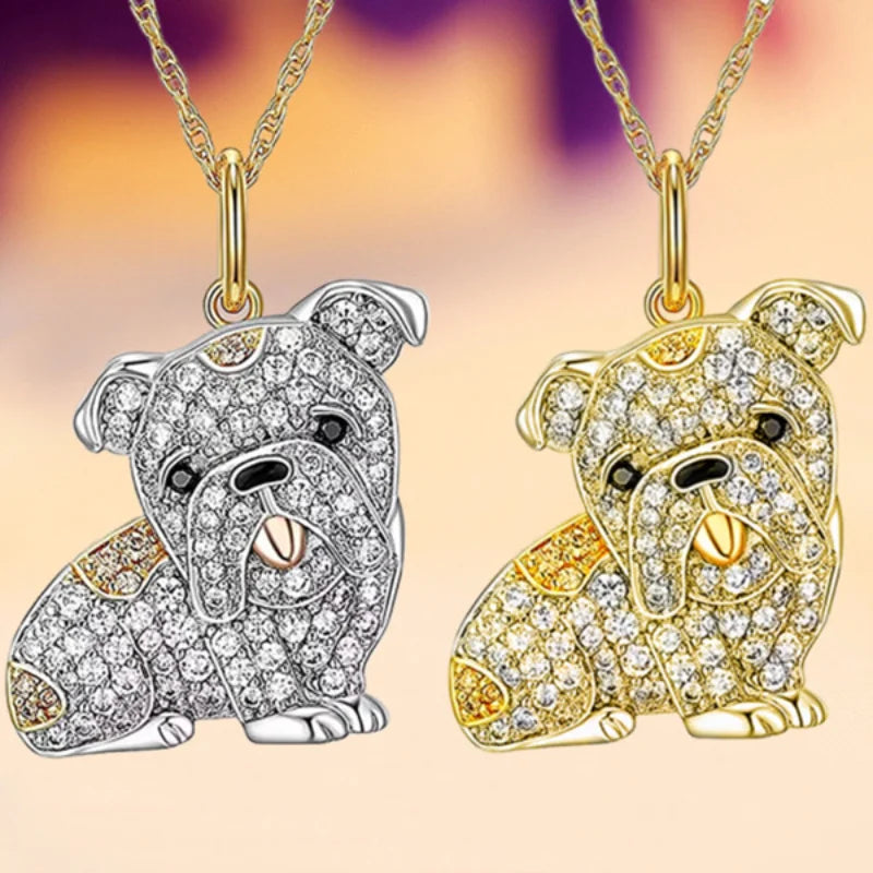 Dog Pendant Necklace