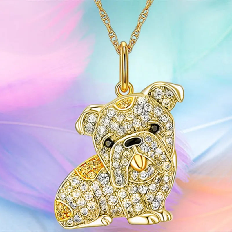 Dog Pendant Necklace